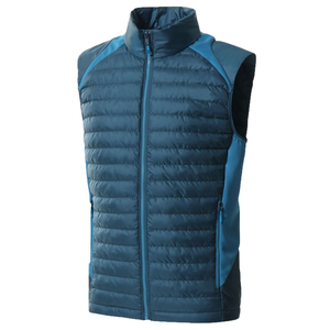 Gilet sans manches en duvet de canard pour homme, coupe-vent, veste bouffante, Gilet matelassé, bulle, chaud, personnalisé - Product Image 1