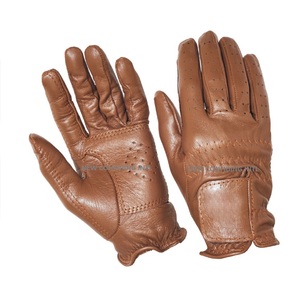 Guantes de cuero para montar a caballo de alto rendimiento, refuerzo de microfibra para invierno, equipo de seguridad para carreras ecuestres OEM - Product Image 2