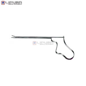 คีมจับวัตถุแปลกปลอม Buck ขนาด 11 ซม. ทำจากสแตนเลส เครื่องมือผ่าตัดความแม่นยำสูง สำหรับแพทย์หู คอ จมูก - Product Image 2