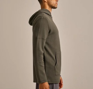 Sudadera con Capucha Extra Grande, Sudadera Básica de Algodón Combinado, Sudaderas Extra Grandes para Hombre, Sudaderas Extra Grandes Personalizadas - Product Image 4