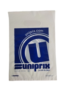 Bolsas de plástico troqueladas con logotipo personalizado, accesorios personalizados para compras, embalaje de cosméticos para negocios pequeños - Product Image 2