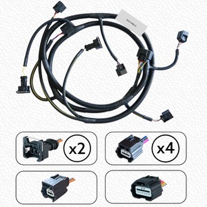Faisceau de câblage du capteur de stationnement du pare-chocs arrière de voiture Renault Scenic III OEM 240157778R - Product Image 1