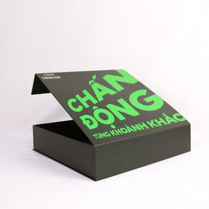 Boîtes cadeaux personnalisées en carton rigide écologique avec lamination mate et impression offset, recyclables, logo personnalisé - Product Image 6