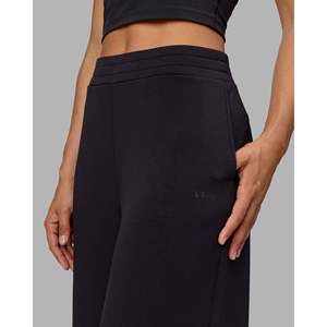 Pantalon cargo ample taille haute pour femme - Respirant, effet froissé, toucher doux, jambe large avec taille élastique - Product Image 6