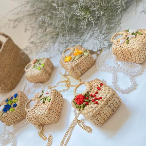 Venta al por mayor de jacinto de agua de paja bolsos de las mujeres bolsos colección de mujer - Product Image 2