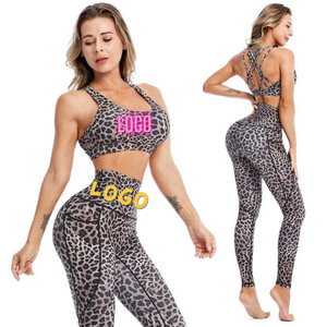Cloud Hide Traje deportivo de entrenamiento de gimnasio para mujer Patrón sólido Sujetador superior Camisa y pantalones Leggings Fitness Yoga Conjunto de ropa deportiva - Product Image 1