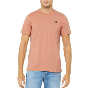 Camiseta de Cuello Redondo de Algodón para Hombre, Diseño Moderno, Ropa Casual de Calle, Transpirable, Estilo Hip Hop, Corte Regular, Colores Personalizados - Product Image 1