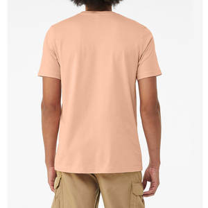 3001 - Jersey 100% Airlume peigné et ring-spun coton T-Shirt pour hommes Custom New Arrival Retail Fit and Tear-Away Label Tee - Product Image 3