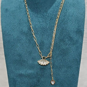 New Design 14K Gold Plated Brass Chain Pendent Skin-Friendly and Sweat-Proof <b>Indian</b> Jewellery Accessories Silver Plated - Product Image 6