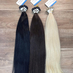 ผมต่อแบบตรง I Tip ผมแท้เวียดนาม 100% |   ขายส่งหลายสี - Product Image 1