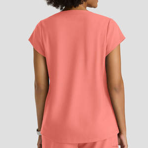 Chemises de travail uniformes de mode, vente en gros, imprimées, en spandex, pour hôpital, infirmières, chemises de travail médicales extensibles - Product Image 3