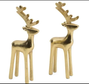 รูปปั้นโลหะทองเหลืองรูปสัตว์แกะสลักด้วยมือรูปปั้นทองแดงสำหรับตกแต่งบ้านประติมากรรมสมัยใหม่จากประเทศจีน - Product Image 4