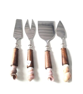 ชุดชีสด้ามไม้ทำด้วยมือมีดีไซน์หรูหราทันสมัยพร้อมโลโก้และดีไซน์ที่กำหนดเอง - Product Image 3