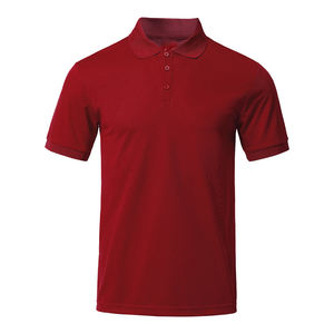 Poliéster de alta calidad/algodón de punto para camisa para hombres, estampado de colores personalizados, bordado transpirable, antiarrugas, secado rápido - Product Image 4
