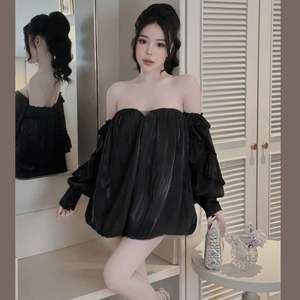 เดรสเหนือเข่าแสนหวานมีสไตล์พร้อมวัสดุหรูหราประดับด้วยลูกปัดของผู้หญิงเพื่อลุคที่สวยงามสำหรับงานเฉลิมฉลอง - Product Image 6