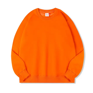 2024 invierno nuevo diseño 350gsm cuello redondo piedra sudaderas francés Terry sudadera para hombres bolsillo lateral diseño isla camisas - Product Image 5