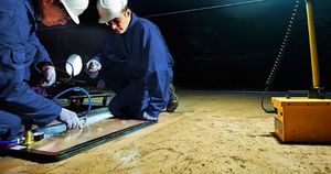 Hộp đáy phẳng để kiểm tra mối hàn Mông trên bề mặt phẳng hoạt động bằng cách sử dụng khí nén chất lượng cao tùy chỉnh thiết kế có sẵn - Product Image 6