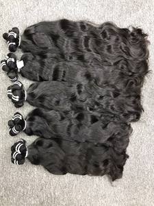 ขายส่งผมบริสุทธิ์เวียดนามดิบไม่ผ่านการแปรรูปคลื่นธรรมชาติ 38 นิ้วกายหนังกําพร้ายาวชิดผมมนุษย์ผู้ขายราคาที่ดีที่สุด - Product Image 5