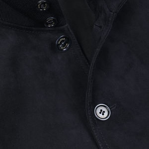 Chaquetas de Cuero de Gamuza Personalizadas para Motociclistas, Chaqueta de Gamuza para Hombre, Chaqueta de Cuero de Gamuza Genuina para Hombre, Alta Calidad - Product Image 2