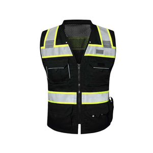 Veste de sécurité en polyester bon marché Gilet de sécurité réfléchissant haute visibilité Vêtements avec logo personnalisé - Product Image 1