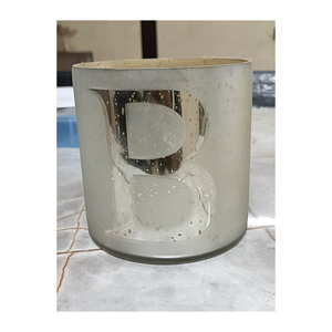 Vidrio Mercury Alphabet de la Mejor Calidad para Velas, Suave con Lámina Dorada, para Decoración del Hogar - Product Image 4