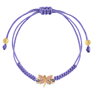 Bracelet or émail papillon mode pour enfants, bébés, filles et femmes - Product Image 1