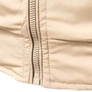 High Quality Men's Winter Bomber <b>Jackets</b> with Stand Collar <b>Canvas</b> Fabric Breathable & Quick Dry Casual Wear - Product Image 2
