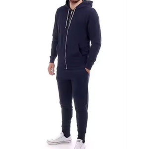 Top classement meilleure vente hommes fermeture éclair survêtement grande taille course survêtement pour gym vêtements de sport survêtement avec logo personnalisé - Product Image 4