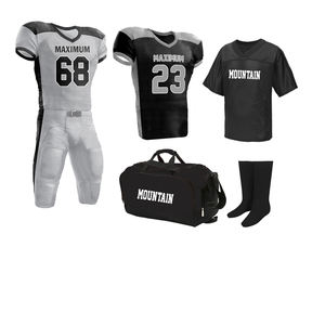 Fútbol americano Práctica Reversible Transpirable Manga corta Impreso Jersey Uniforme Sublimación Venta al por mayor Kit Set - Product Image 3