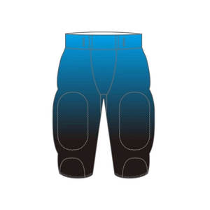 Nouveaux pantalons de football américain rembourrés, vente en gros de shorts de compression de football américain pour hommes - Product Image 2