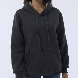 Sudadera con capucha de punto de manga larga y bolsillo para mujer, Jersey holgado informal, con logotipo personalizado, superventas, Otoño Invierno 2025 - Product Image 3