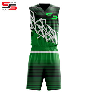 Maillot de basket-ball et de football personnalisé de haute qualité pour hommes Impression par sublimation avec logo d'équipe Ensemble d'uniformes de basket-ball en gros - Product Image 2