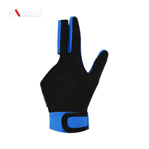 Customized Breathable Low Price 3 Finger Left Right Billiard <b>Gloves</b> Snooker <b>Gloves</b> <b>Pool</b> <b>Gloves</b> - Product Image 1