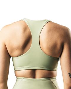 Soutien-gorge de sport sans couture à maintien moyen avec logo personnalisé, élégant, séchage rapide, pour gym, yoga, fitness, débardeur court respirant, Plus BY BS Yoga Bra 2026 - Product Image 6