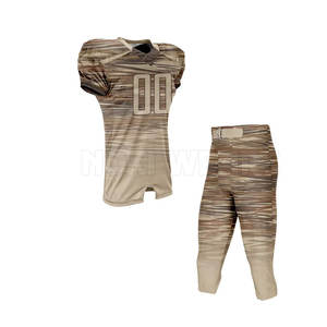 Service OEM en gros, nouveau style, uniforme de football américain de haute qualité, couleur unie, pour les jeunes - Product Image 6