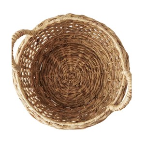 Best-selling Woven Water Hyacinth <b>Basket</b> Storage Home Decoration Laundry <b>Basket</b> Belly Hamper Made in Vietnam - Product Image 3