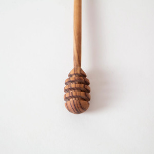 Cuchara de Miel de Bambú Orgánico Creativa y Simple con Mango Acrílico, Cuchara de Miel de Mesa con Precios de Oferta - Product Image 5