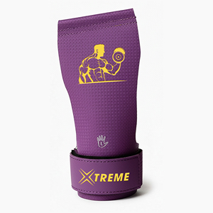 Protector de Palmas Antideslizante Personalizado para Levantamiento de Pesas, Dominadas, Gimnasio, Adultos, Ajustable, de Poliéster y Algodón, Soporte para Muñeca - Product Image 2