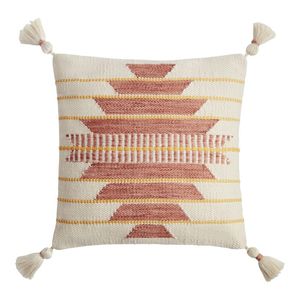 Fashionable Boho Cushion Cover Unique Handwoven Decorative <b>Throw</b> <b>Pillow</b> With Tassel Custom Design Vintage Pattern From ITHL - Product Image 4