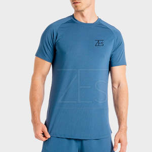Camisetas de entrenamiento cómodas y transpirables, venta al por mayor, camiseta estampada holgada de algodón 100% de alta calidad para hombres - Product Image 1