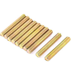 ชุดสลักเกลียวแบบแท่งเกลียวทองเหลือง DIN 976 (M4-M20) โซลูชันการยึดที่เชื่อถือได้ในระบบการวัดเมตริกเหล็ก - Product Image 1