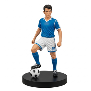 אישית כדורגל שחקן כדורגל דמויות pvc הדפסה 3d pvc כדורגל דמויות קישוט אוסף - Product Image 4