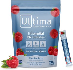 อัลติมา รีเพลนิชเชอร์ เดลี่ อิเล็กโทรไลต์ พาวเดอร์ – บลูราสเบอร์รี่, 20 ซอง - Product Image 1