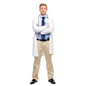 Protective Lab Coat White Medical Cotton Disposable <b>Black</b> Blue Unisex Adult OEM Needle Detection Seamless - Product Image 1