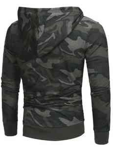 เสื้อฮู้ดผ้าคอตตอน100% มีฮู้ดพิมพ์ลายการระเหิดขนาดใหญ่โอเวอร์ไซส์กำหนดได้เอง - Product Image 2