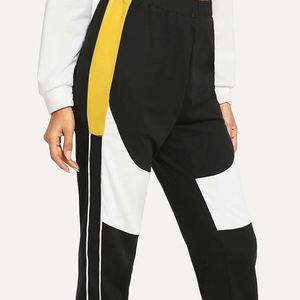 2025 Style Women's High Waist <b>Trousers</b> Solid Colour Warm Winter Fleece Casual with Front Pockets for <b>Summer</b> - Product Image 6