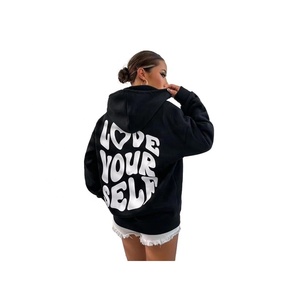 Sudaderas con Capucha y Pantalones Deportivos Unisex de Algodón 100% de Alta Calidad, Estilo Hip Hop, con Logotipo Personalizado, Estampado Puff, Talla Grande - Product Image 1