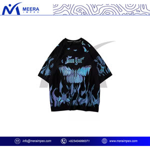 Chemise DTF pour homme avec logo personnalisé T-shirt à la mode en coton respirant et confortable à séchage rapide pour la salle de sport, l'usage quotidien et les voyages - Product Image 3