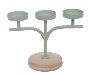 Portavelas decorativo navideño festivo de Metal elegante para boda, centros de mesa para el hogar, artesanía navideña para el hogar, decoración de boda - Product Image 2