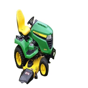 For John for Deere X738 48V Cordless Agricultural Lawn Mower with <b>125cc</b> 2-Stroke <b>Engine</b> Industrial Riding Tractor Grass for DIY - Product Image 1